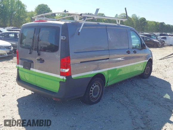 2017 Mercedes-Benz Metris Cargo with VIN WD3PG2EA0H3225143, listed as a IAAI auction lot 42017942 with 114,644 mi miles and . Bid and sale history available at carsss.com. Image 4.