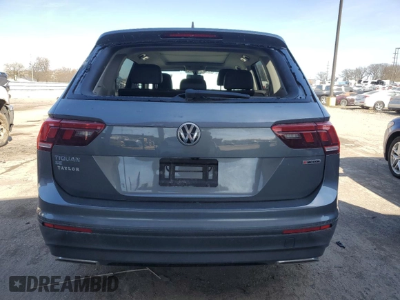 2019 Volkswagen Tiguan SE with VIN 3VV2B7AX5KM024450, listed as a Copart auction lot 52421675 with 132,697 mi miles and Salvage Title. Bid and sale history available at DreamBid. Image 6.