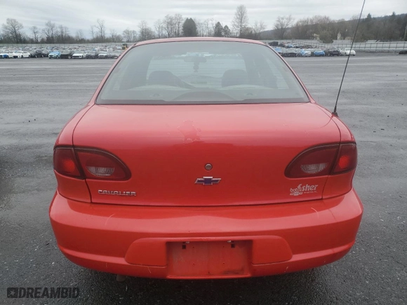 2001 Chevrolet Cavalier with VIN 1G1JC524617234864, listed as a Copart auction lot 51842685 with 107,056 mi miles and Salvage Title. Bid and sale history available at carsss.com. Image 6.