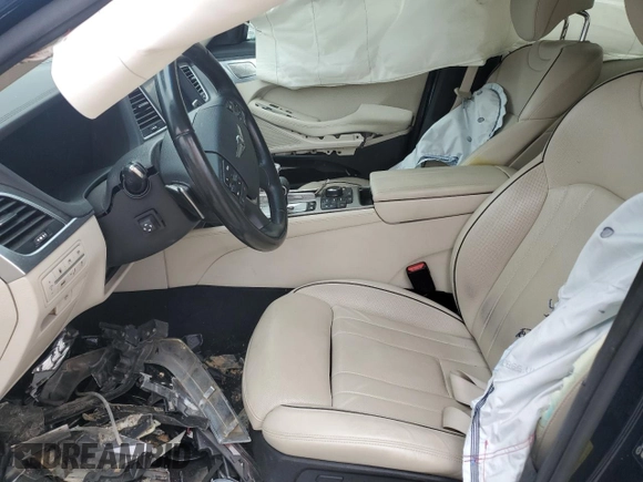 2019 Genesis G80 3.8L z VIN KMTFN4JE8KU328020, wystawiony jako Copart lot #58750905 z przebiegiem 72 415 mil mil oraz Szkoda całkowita • Salvage title. Historia ofert i sprzedaży dostępna na DreamBid. Obrazek 7.