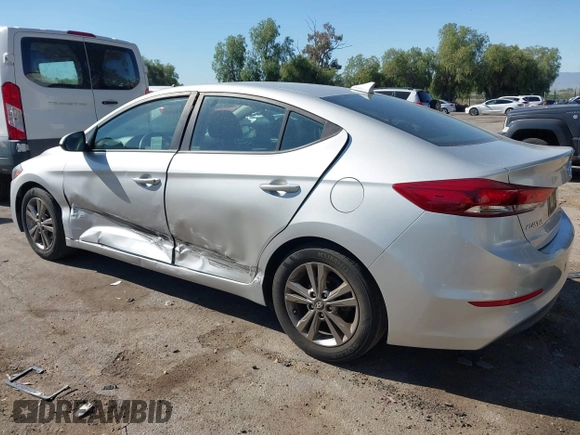 2018 Hyundai Elantra SEL with VIN 5NPD84LF4JH369319, listed as a IAAI auction lot 42225598 with 38,136 mi miles and . Bid and sale history available at DreamBid. Image 3.