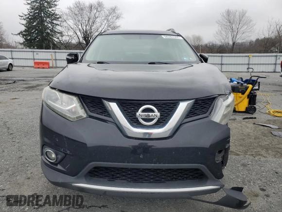 2015 Nissan Rogue SL z VIN 5N1AT2MV3FC810366, wystawiony jako Copart lot #50383365 z przebiegiem 134 607 mil mil oraz Szkoda całkowita • Salvage title. Historia ofert i sprzedaży dostępna na DreamBid. Obrazek 5.