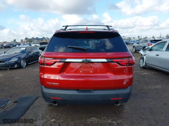 2022 Chevrolet Traverse LT Cloth with VIN 1GNERGKW5NJ167243, listed as a IAAI auction lot 41447436 with 34,964 mi miles. Bid and sale history available at carsss.com. Image 17.
