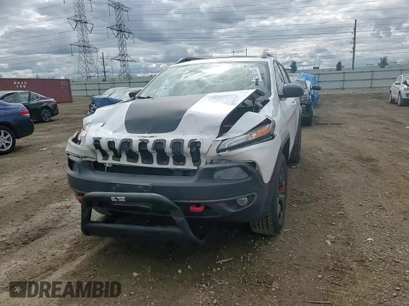 2016 Jeep Cherokee Trailhawk with VIN 1C4PJMBS8GW359461, listed as a Copart auction lot 57950705 with 146,124 mi miles and Salvage title. Bid and sale history available at DreamBid. Image 13.