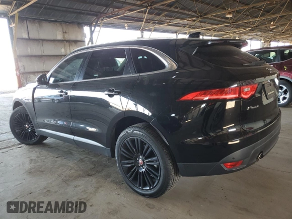 2019 Jaguar F-Pace 30t Portfolio with VIN SADCN2GX5KA368284, listed as a Copart auction lot 54786875 with 53,328 mi miles and Salvage title. Bid and sale history available at DreamBid. Image 2.