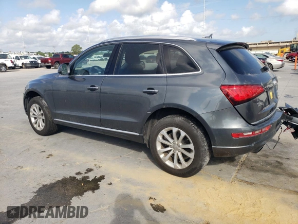 2017 Audi Q5 Premium with VIN WA1C2AFP9HA081470, listed as a Copart auction lot 54559155 with 81,025 mi miles and Salvage title. Bid and sale history available at DreamBid. Image 2.