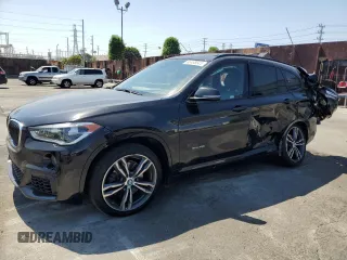 2018 BMW X1 xDrive28i with VIN WBXHT3C33J5L24441, listed as a Copart auction lot 60468645 with 83,339 mi miles and Salvage title. Bid and sale history available at DreamBid. Image 1.