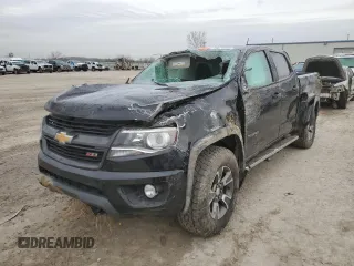 2015 Chevrolet Colorado 4WD Z71 with VIN 1GCGTCE37F1142651, listed as a Copart auction lot 44628595 with 150,287 mi miles and Salvage title. Bid and sale history available at DreamBid. Image 1.