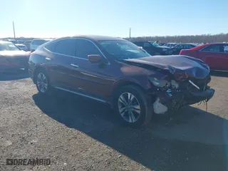 2014 Honda Crosstour EX-L with VIN 5J6TF2H5XEL000742, listed as a IAAI auction lot 41421517 with 196,176 mi miles. Bid and sale history available at carsss.com. Image 1.