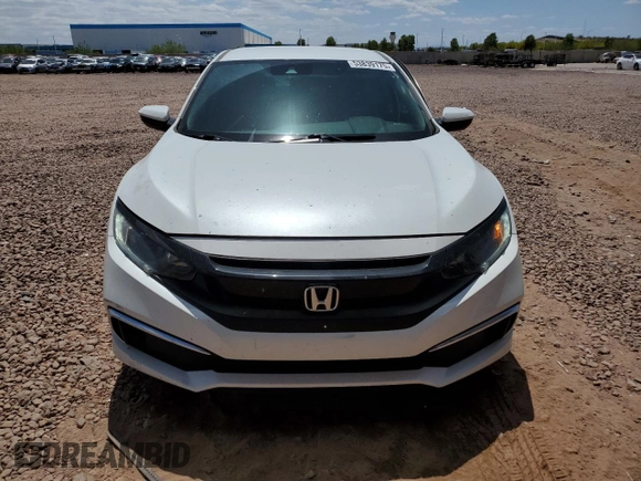 2019 Honda Civic Sedan LX with VIN 19XFC2F60KE027623, listed as a Copart auction lot 53839175 with 104,820 mi miles and Salvage Title. Bid and sale history available at carsss.com. Image 5.