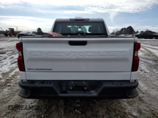2021 Chevrolet Silverado 1500 Work Truck with VIN 1GCUYAEF6MZ240376, listed as a Copart auction lot 87889315 with 83,680 mi miles and Salvage Title. Bid and sale history available at DreamBid. Image 6.
