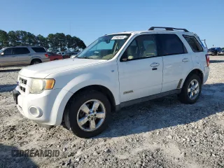 2008 Ford Escape Limited with VIN 1FMCU94158KC08606, listed as a Copart auction lot 61902405 with 166,477 mi miles and Salvage title. Bid and sale history available at DreamBid. Image 1.