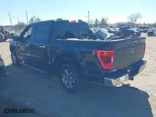 2023 Ford F-150 XL with VIN 1FTEW1CP9PKF94539, listed as a IAAI auction lot 41662217 with 24,614 mi miles. Bid and sale history available at carsss.com. Image 3.