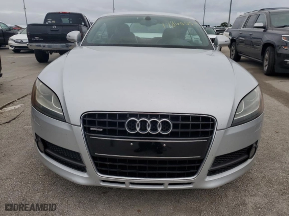 2009 Audi TT 3.2L with VIN TRUDD38J991003349, listed as a Copart auction lot 74860054 with 0 mi miles and Salvage Title. Bid and sale history available at carsss.com. Image 5.