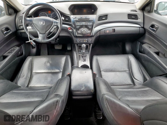 2014 Acura ILX Tech Pkg with VIN 19VDE1F78EE003684, listed as a Copart auction lot 53689565 with 123,676 mi miles and Salvage Title. Bid and sale history available at carsss.com. Image 8.