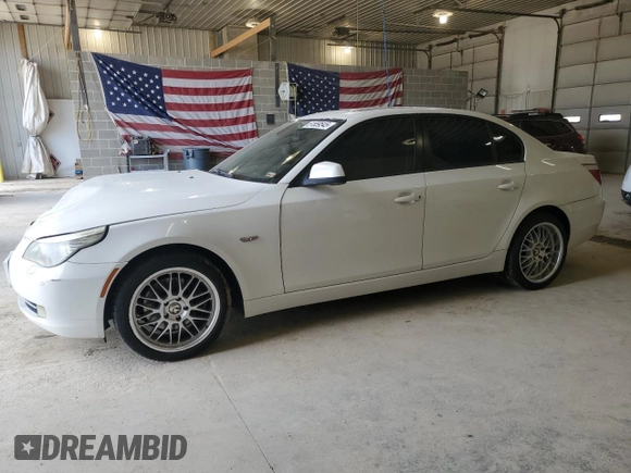 2010 BMW 5 Series 535i xDrive with VIN WBANV9C54AC139578, listed as a Copart auction lot 51859545 with Not Provided miles and Salvage Title. Bid and sale history available at carsss.com. Image 1.