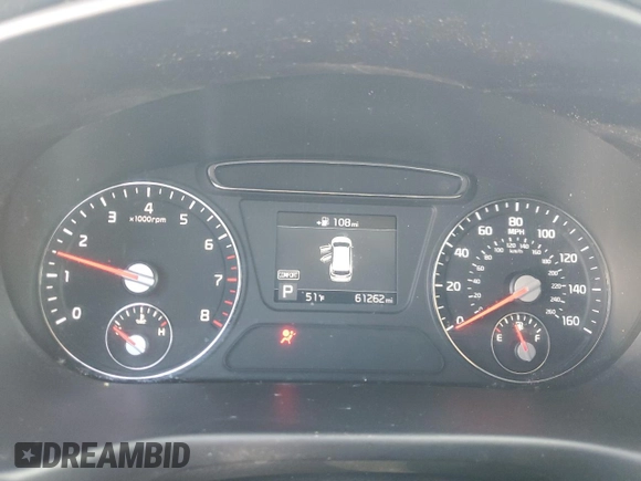 2020 Kia Sorento LX with VIN 5XYPGDA35LG652721, listed as a Copart auction lot 46290805 with 61,262 mi miles and Salvage Title. Bid and sale history available at carsss.com. Image 9.
