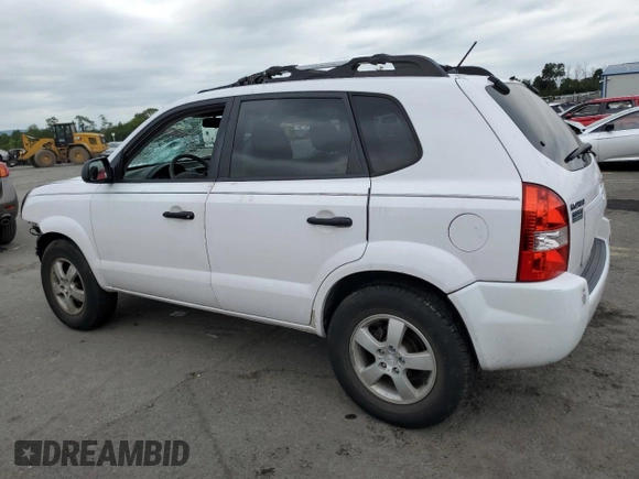2006 Hyundai Tucson GL with VIN KM8JM12B26U351969, listed as a Copart auction lot 69653074 with 126,722 mi miles and Salvage Title. Bid and sale history available at carsss.com. Image 2.