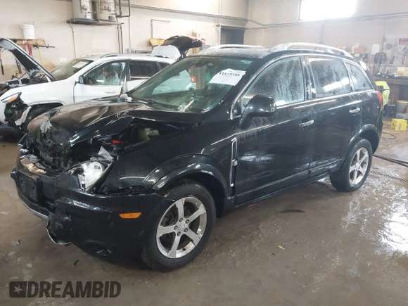 2012 Chevrolet Captiva Sport LT with VIN 3GNAL3E51CS615100, listed as a IAAI auction lot 41859588 with 129,397 mi miles. Bid and sale history available at carsss.com. Image 2.