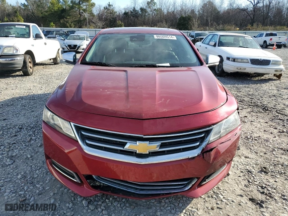2014 Chevrolet Impala LTZ with VIN 1G1145SL0EU116319, listed as a Copart auction lot 86509514 with 137,543 mi miles and Salvage Title. Bid and sale history available at carsss.com. Image 5.
