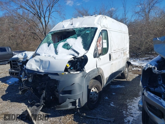 2018 Ram ProMaster Cargo with VIN 3C6TRVCG0JE112533, listed as a IAAI auction lot 41614008 with Not Provided miles and . Bid and sale history available at DreamBid. Image 2.