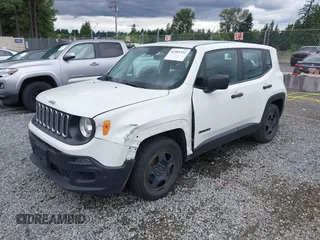 2017 Jeep Renegade Sport z VIN ZACCJAAH8HPG00484, wystawiony jako IAAI lot #42581933 z przebiegiem 138 091 mil mil oraz . Historia ofert i sprzedaży dostępna na DreamBid. Obrazek 2.