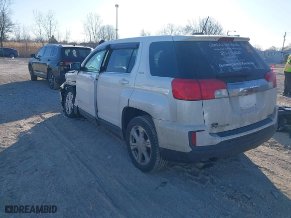 2017 GMC Terrain SLE with VIN 2GKALMEK4H6275701, listed as a IAAI auction lot 41534302 with 111,202 mi miles. Bid and sale history available at carsss.com. Image 3.