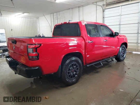 2022 Nissan Frontier SV with VIN 1N6ED1EK3NN606300, listed as a Copart auction lot 55422635 with 63,036 mi miles and Salvage title. Bid and sale history available at DreamBid. Image 3.