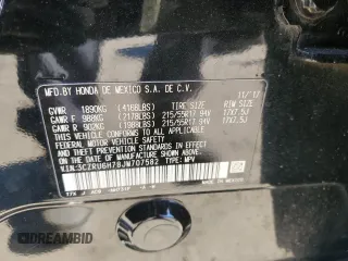 2018 Honda HR-V EX-L Navi with VIN 3CZRU6H78JM707582, listed as a Copart auction lot 45268565 with 84,624 mi miles and Salvage Title. Bid and sale history available at carsss.com. Image 15.