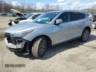 2019 Acura RDX w/Technology Pkg with VIN 5J8TC2H5XKL009453, listed as a Copart auction lot 50407725 with 50,702 mi miles and Salvage Title. Bid and sale history available at carsss.com. Image 1.