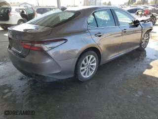 2023 Toyota Camry LE with VIN 4T1C11AK1PU130853, listed as a Copart auction lot 50350105 with 35,077 mi miles and Salvage Title. Bid and sale history available at carsss.com. Image 3.