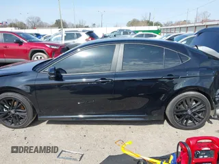 2025 Toyota Camry LE with VIN 4T1DAACK6SU029608, listed as a IAAI auction lot 41571751 with 9,030 mi miles and . Bid and sale history available at DreamBid. Image 14.
