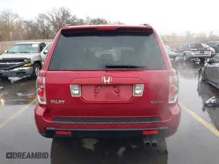 2006 Honda Pilot EX-L with VIN 2HKYF18576H516830, listed as a IAAI auction lot 41740470 with 202,179 mi miles. Bid and sale history available at carsss.com. Image 16.