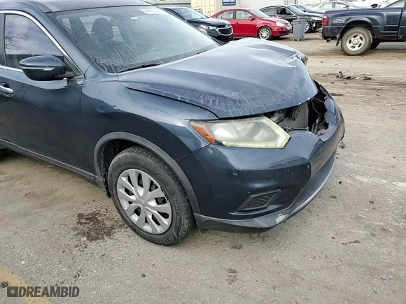 2015 Nissan Rogue S with VIN KNMAT2MV6FP533046, listed as a Copart auction lot 84405394 with 126,343 mi miles and Salvage Title. Bid and sale history available at carsss.com. Image 12.