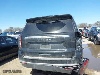 2024 Chevrolet Tahoe LT with VIN 1GNSKNKD6RR302151, listed as a IAAI auction lot 41717741 with 21,929 mi miles. Bid and sale history available at carsss.com. Image 16.