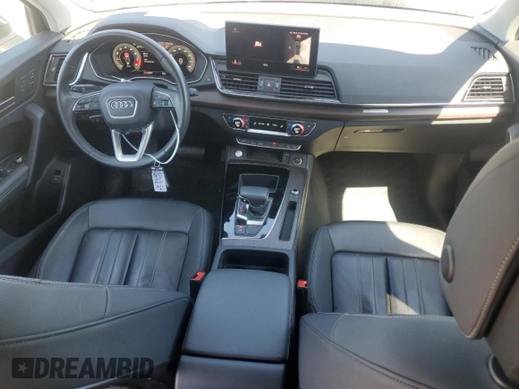 2021 Audi Q5 Premium Plus with VIN WA1BAAFY7M2059902, listed as a Copart auction lot 48525035 with 68,347 mi miles and Salvage Title. Bid and sale history available at carsss.com. Image 8.