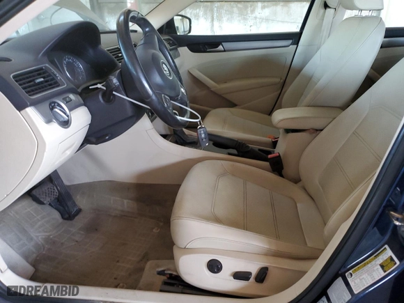2015 Volkswagen Passat 1.8T S with VIN 1VWAT7A3XFC082448, listed as a Copart auction lot 88886505 with 95,497 mi miles and Salvage Title. Bid and sale history available at carsss.com. Image 7.