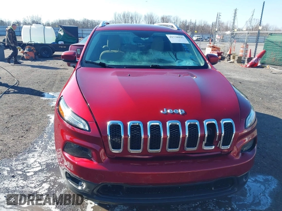 2015 Jeep Cherokee Latitude with VIN 1C4PJLCB4FW730607, listed as a IAAI auction lot 41738845 with 202,216 mi miles and . Bid and sale history available at DreamBid. Image 12.