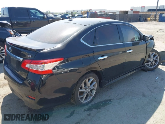 2015 Nissan Sentra SV with VIN 3N1AB7AP3FY216283, listed as a IAAI auction lot 41998107 with Not Provided miles and . Bid and sale history available at DreamBid. Image 4.