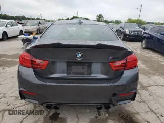 2016 BMW M4 with VIN WBS3R9C56GK335723, listed as a Copart auction lot 57647274 with 164,379 mi miles and Salvage Title. Bid and sale history available at carsss.com. Image 6.