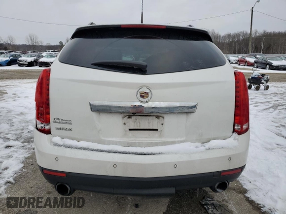 2011 Cadillac SRX Premium Collection with VIN 3GYFNCEY6BS536324, listed as a Copart auction lot 45855275 with 185,441 mi miles and Salvage Title. Bid and sale history available at carsss.com. Image 6.