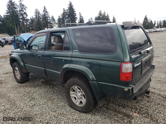 1999 Toyota 4Runner Limited with VIN JT3HN87R0X0241238, listed as a Copart auction lot 46213415 with 294,896 mi miles and Salvage Title. Bid and sale history available at carsss.com. Image 2.