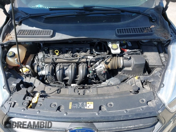2017 Ford Escape S with VIN 1FMCU0F76HUC38828, listed as a IAAI auction lot 42100492 with 48,541 mi miles. Bid and sale history available at carsss.com. Image 10.