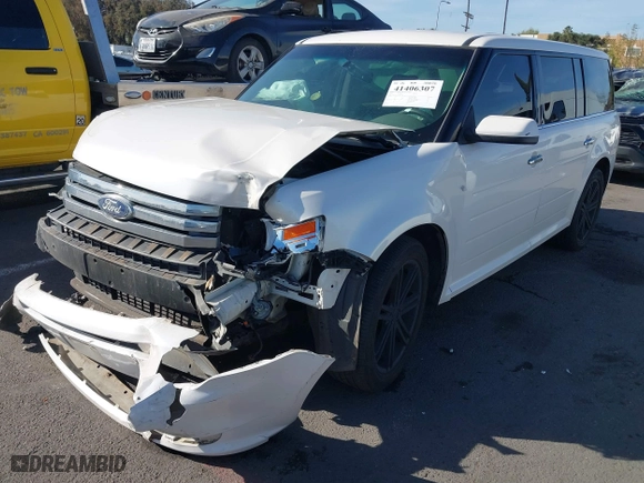 2011 Ford Flex SEL with VIN 2FMGK5CC1BBD15530, listed as a IAAI auction lot 41406307 with 148,172 mi miles. Bid and sale history available at carsss.com. Image 17.