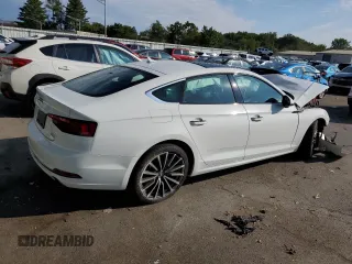 2018 Audi A5 Sportback Premium Plus with VIN WAUBNCF55JA125759, listed as a Copart auction lot 64282503 with 0 mi miles. Bid and sale history available at carsss.com. Image 3.