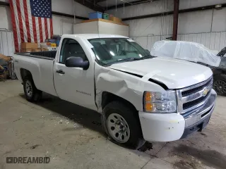 2011 Chevrolet Silverado 1500 Work Truck with VIN 1GCNKPE02BZ461684, listed as a Copart auction lot 55918354 with 90,380 mi miles and Salvage Title. Bid and sale history available at carsss.com. Image 4.