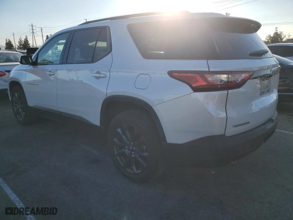 2019 Chevrolet Traverse RS with VIN 1GNERJKX2KJ208459, listed as a Copart auction lot 88147175 with 72,747 mi miles and Salvage Title. Bid and sale history available at carsss.com. Image 2.