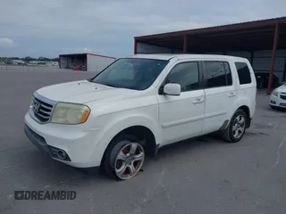 2013 Honda Pilot EX-L with VIN 5FNYF3H55DB013160, listed as a IAAI auction lot 42093991 with 235,443 mi miles. Bid and sale history available at carsss.com. Image 2.