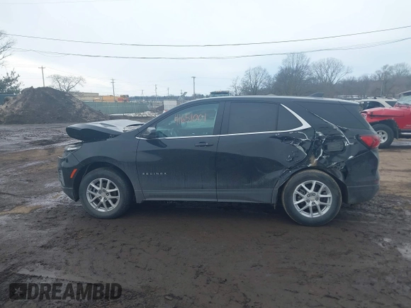 2024 Chevrolet Equinox LT with VIN 3GNAXUEG8RL101890, listed as a IAAI auction lot 41651001 with 17,662 mi miles. Bid and sale history available at carsss.com. Image 14.