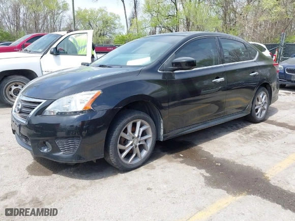2014 Nissan Sentra SV with VIN 3N1AB7AP9EY298826, listed as a IAAI auction lot 42003429 with 97,835 mi miles. Bid and sale history available at carsss.com. Image 2.